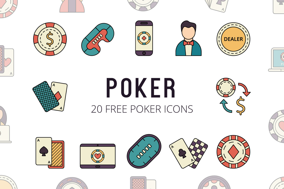 Free Download: Poker Icon Set PK