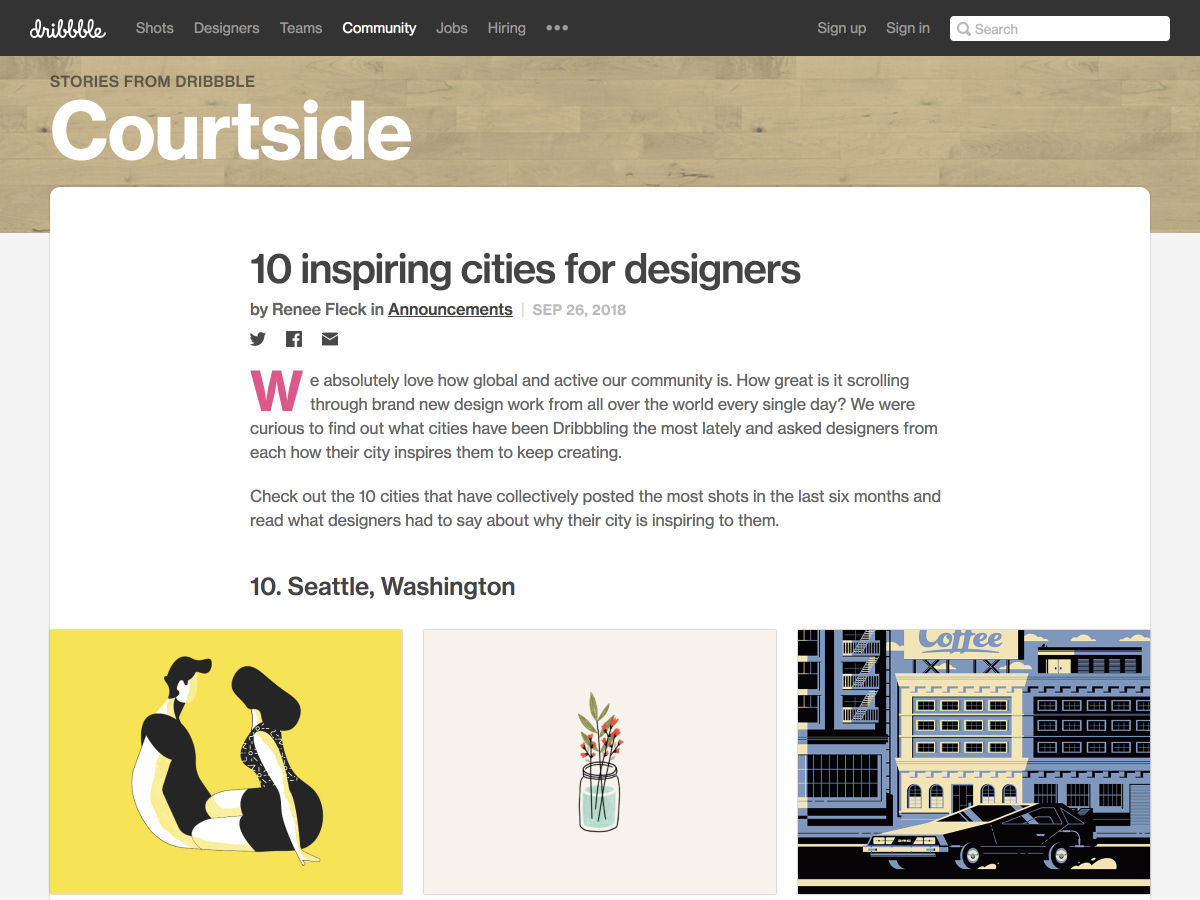 Popular design news of the week: September 24, 2018 - September 30, 2018 cities