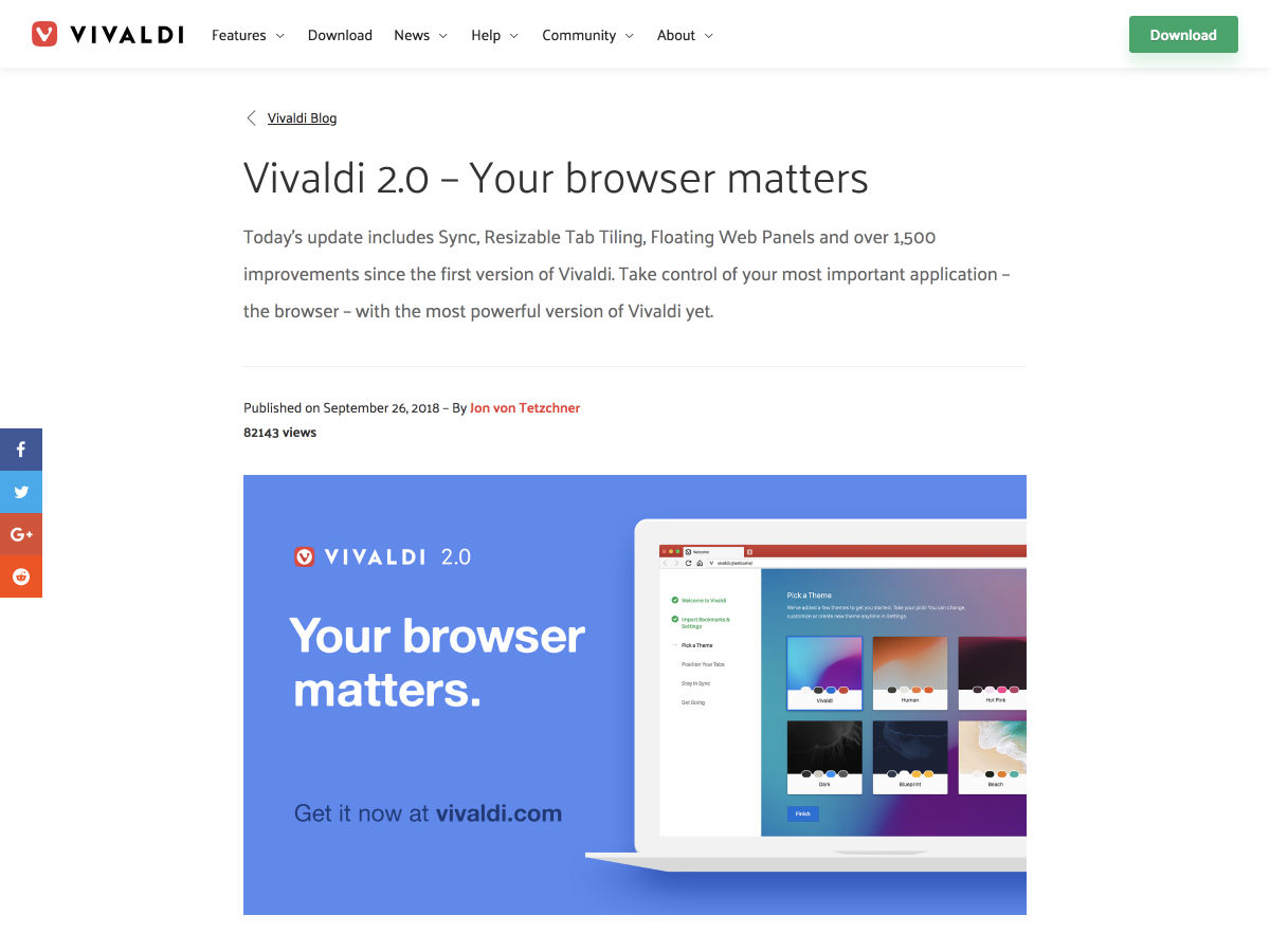 Popular design news of the week: September 24, 2018 - September 30, 2018 vivaldi 1