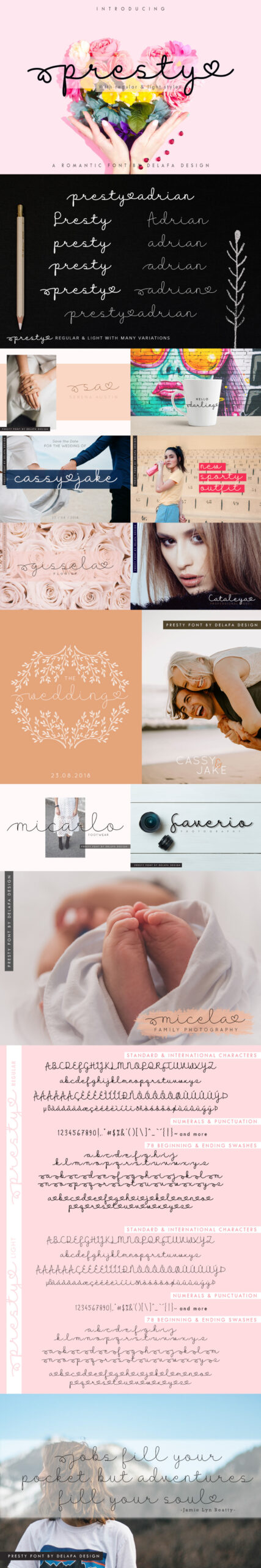 Free Download: Presty Script Font p2