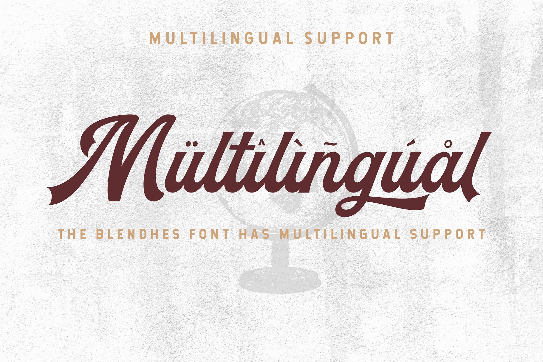 Free Download: The Blendhes Typeface b7