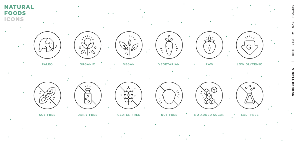 Free Download: Food Revolution Icons
