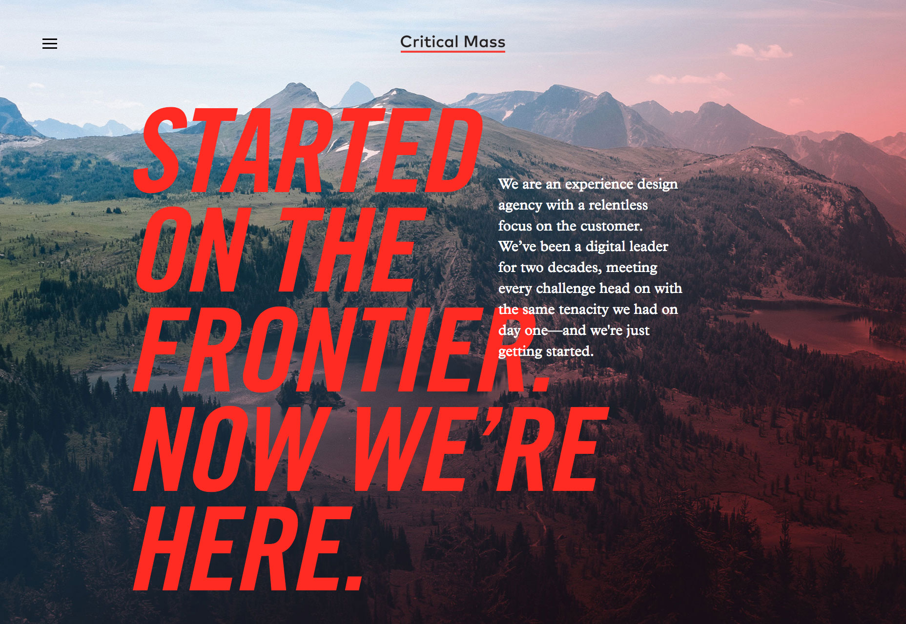20 Freshest Web Designs, September 2018 01-criticalmass