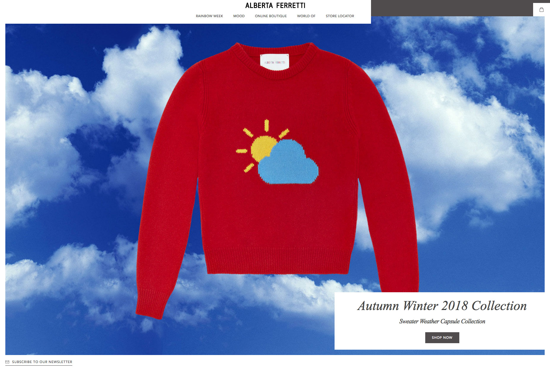 20 Freshest Web Designs, September 2018 09-albertaferretti