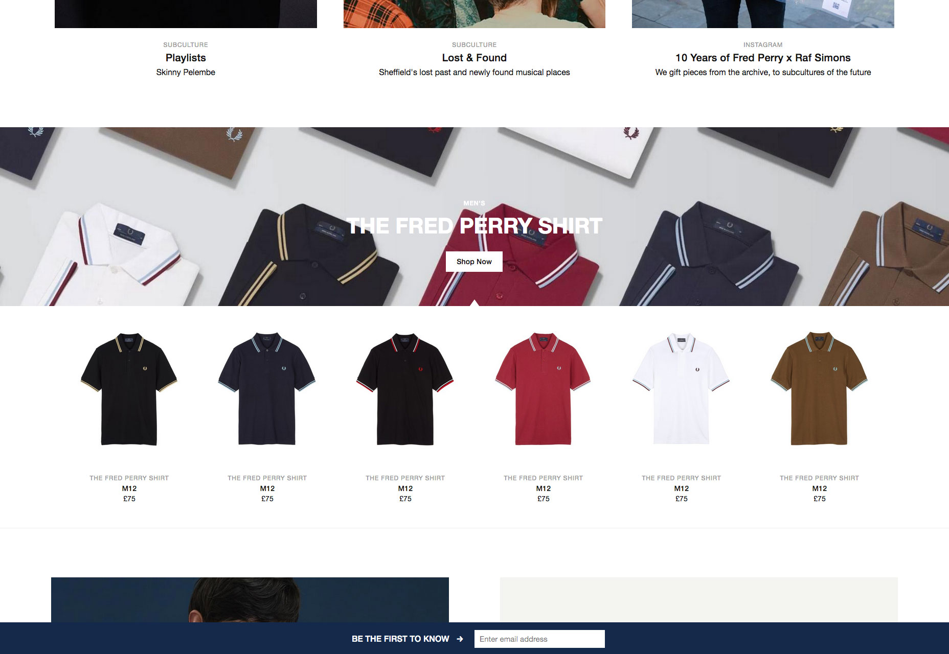 20 Freshest Web Designs, September 2018 14-fredperry