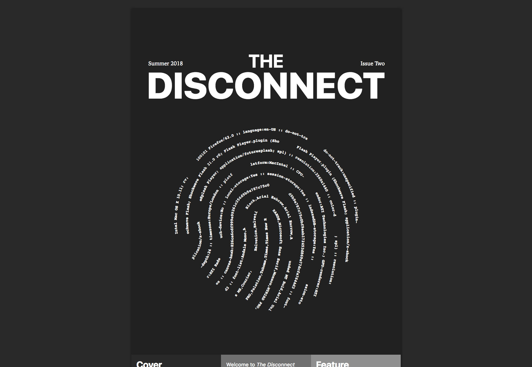 20 Freshest Web Designs, September 2018 19-disconnect