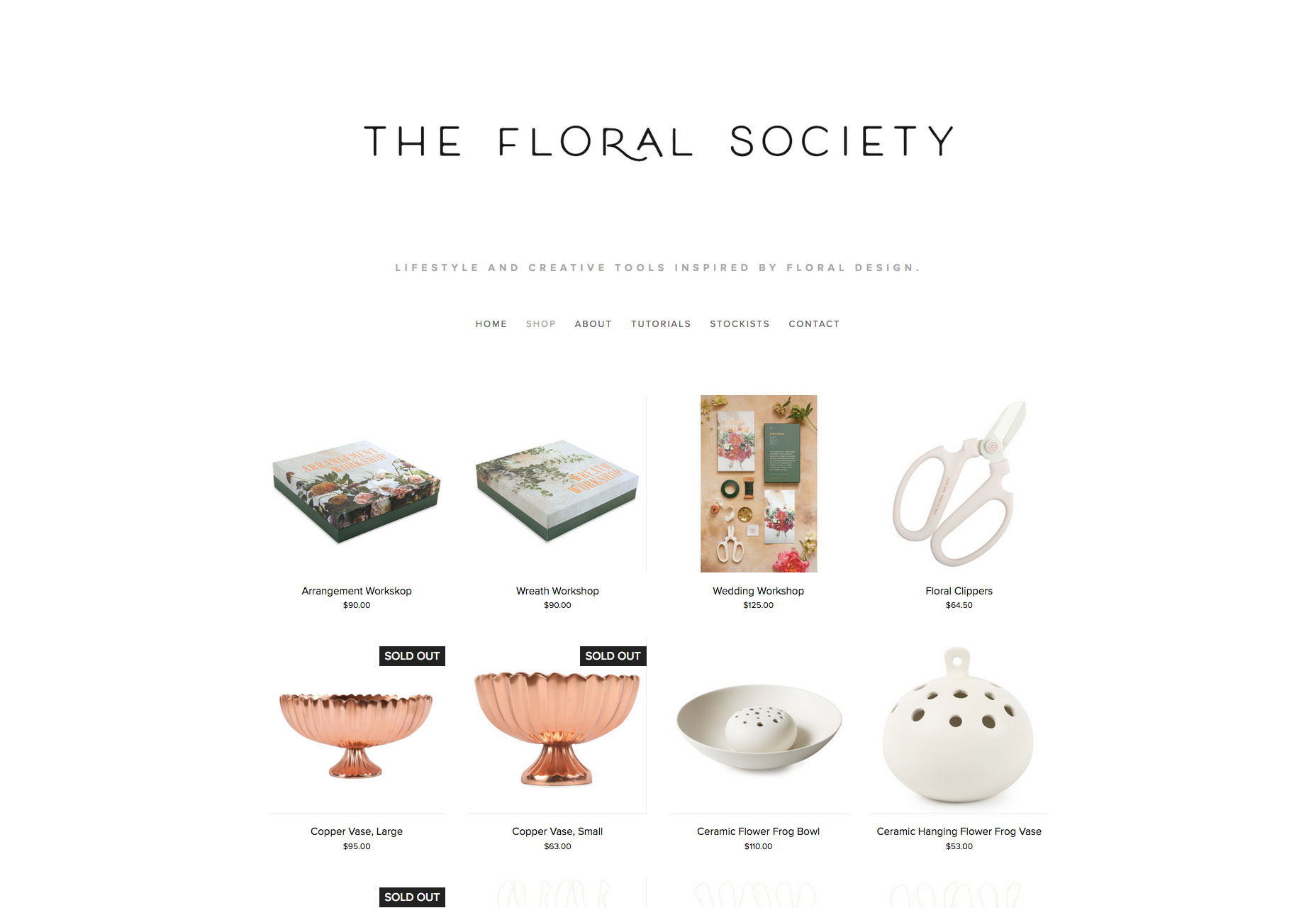 20 Freshest Web Designs, September 2018 20-floralsociety