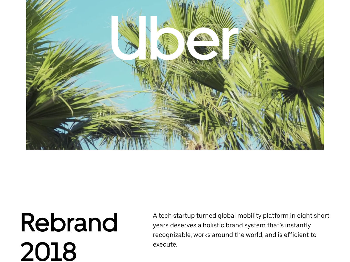 Popular design news of the week: September 10, 2018 - September 16, 2018 uber 7