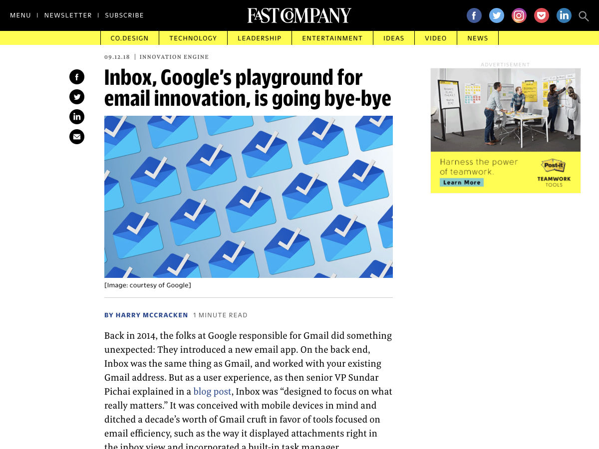 Popular design news of the week: September 10, 2018 - September 16, 2018
