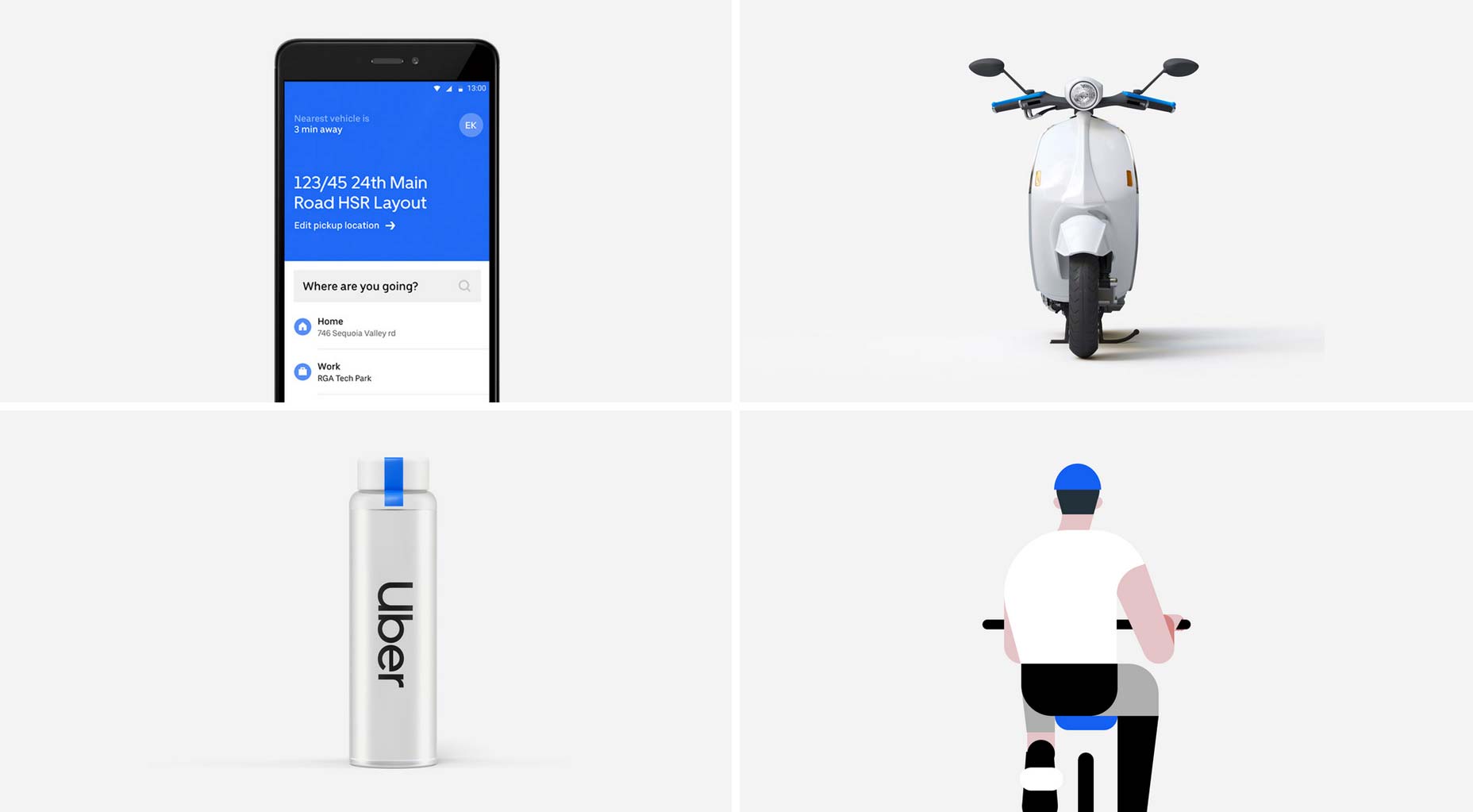 Uber Unveils Simple New Rebrand safety_blue