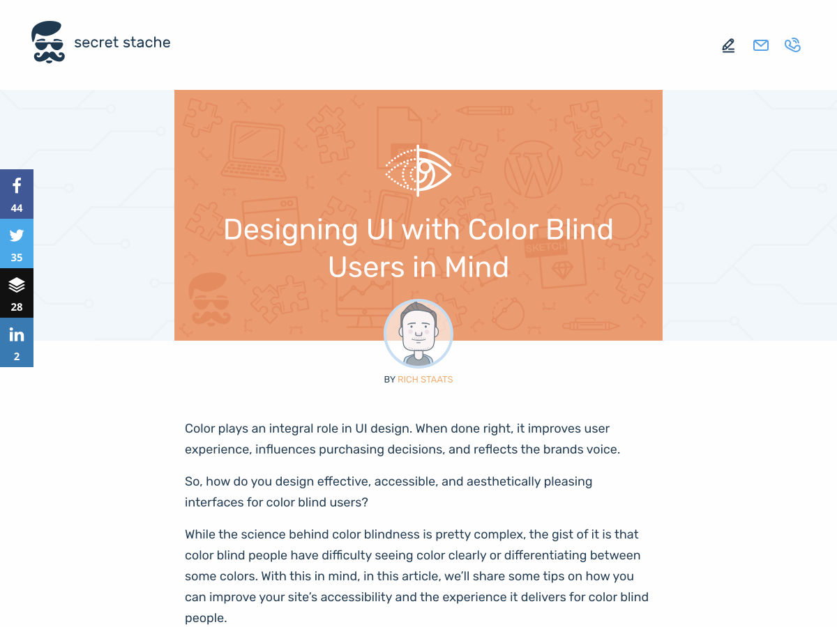 Popular design news of the week: September 3, 2018 - September 9, 2018 colorblind