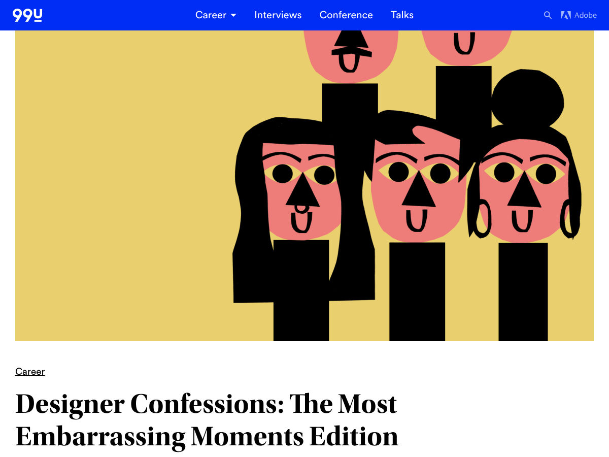 Popular design news of the week: September 3, 2018 - September 9, 2018 confessions