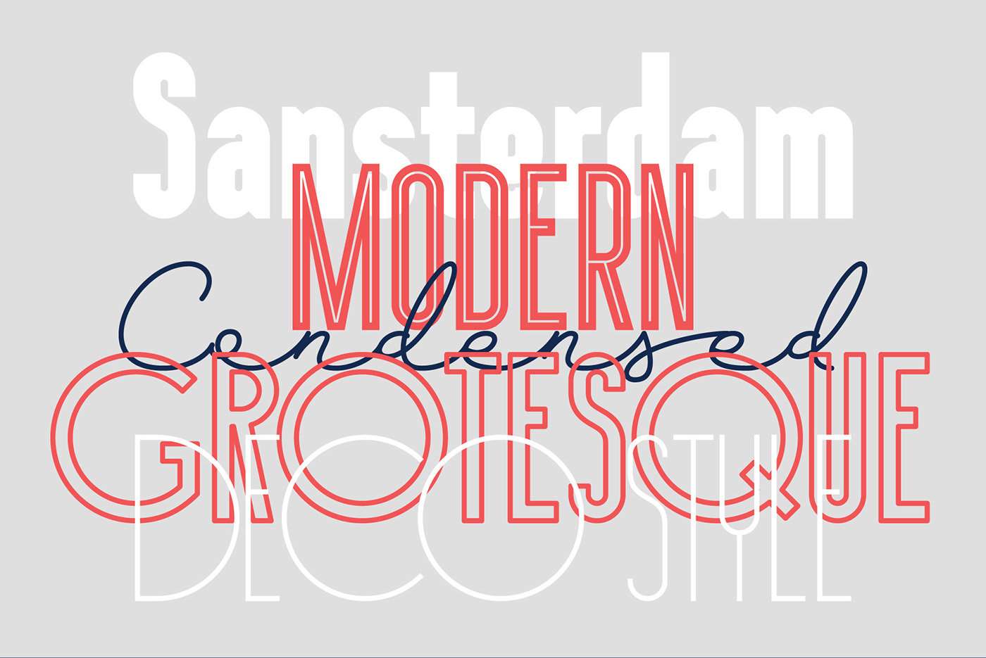 Free Download: Sansterdam Font Basic RGB