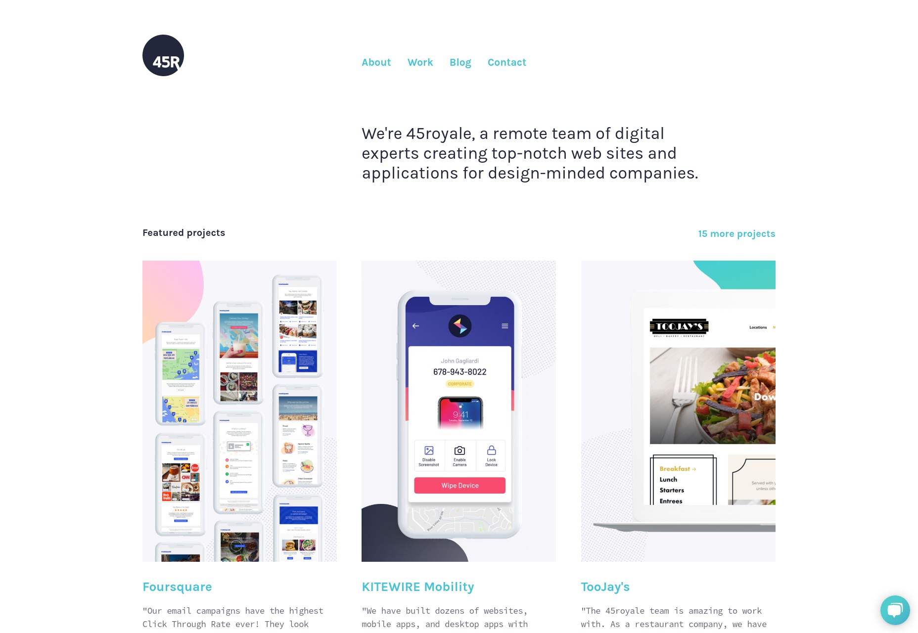 20 Best New Portfolios, September 2018 01 - 45royale