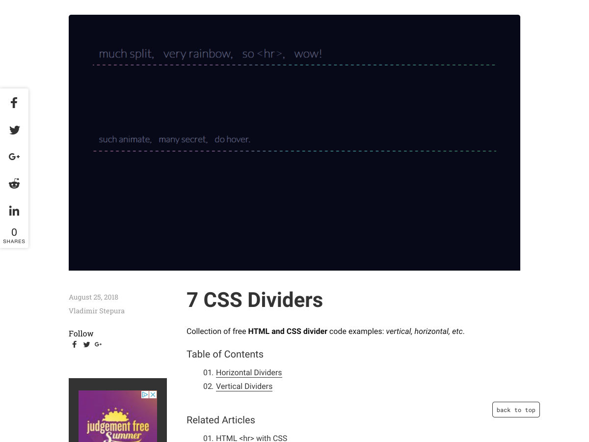 dividers