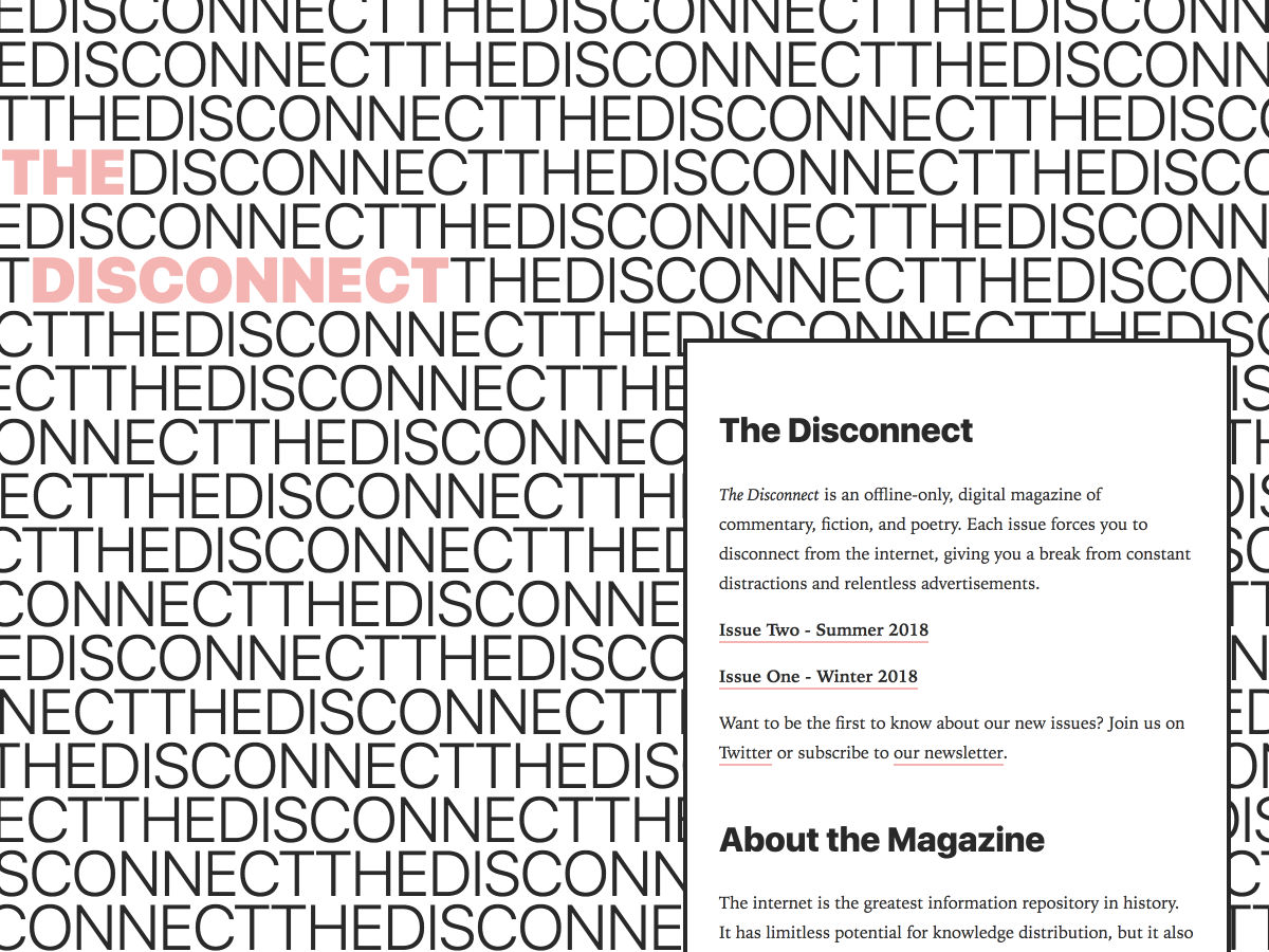 disconnect