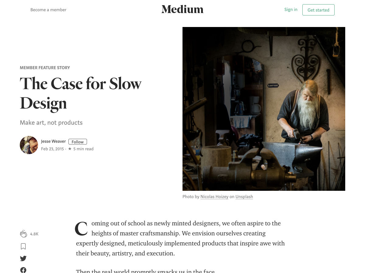 Popular design news of the week: August 20, 2018 - August 26, 2018 slow 1