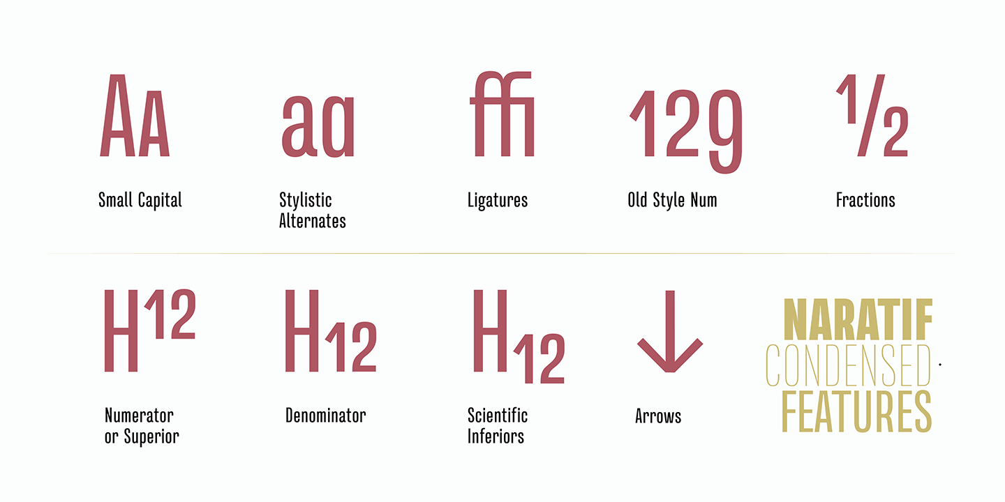 Free Download: Naratif Bold Italic and Naratif Thin Image8