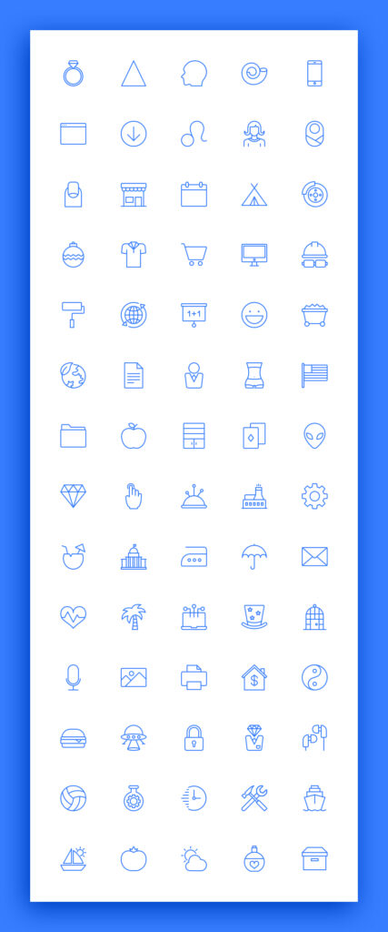 Free Download: Sleekons Minimal Icons