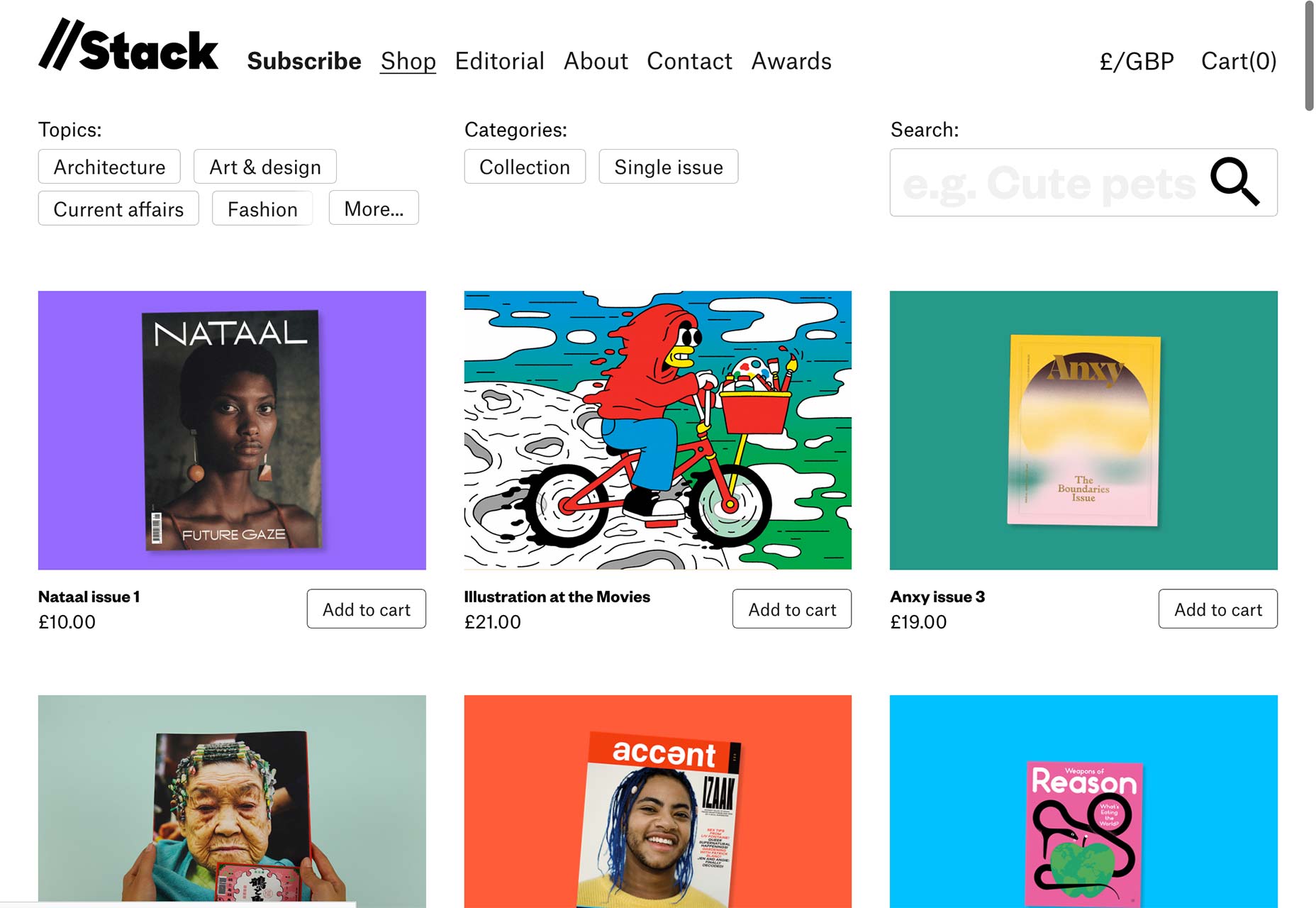 20 Freshest Web Designs, August 2018 20b