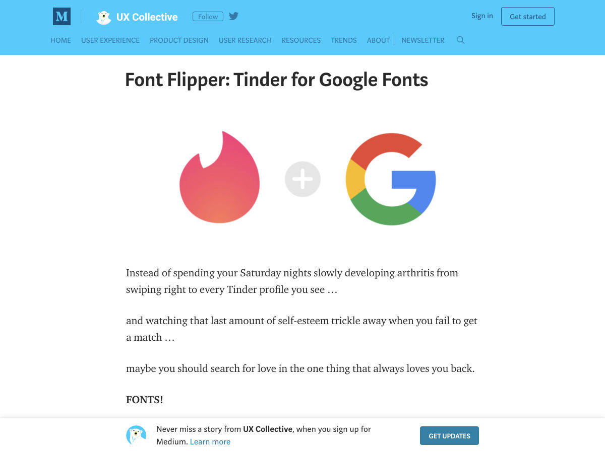 Popular design news of the week: August 13, 2018 - August 19, 2018 fontflipper