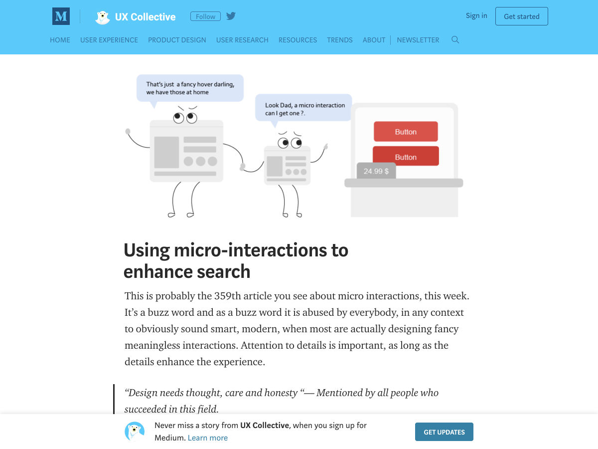 Popular design news of the week: August 13, 2018 - August 19, 2018 microinteractions