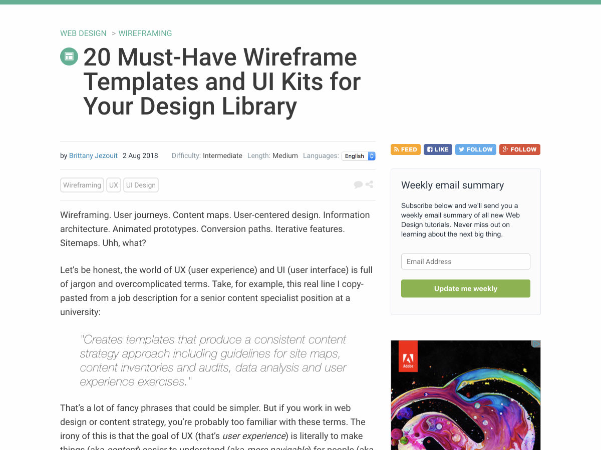 Popular design news of the week: August 6, 2018 - August 12, 2018 wifreframe