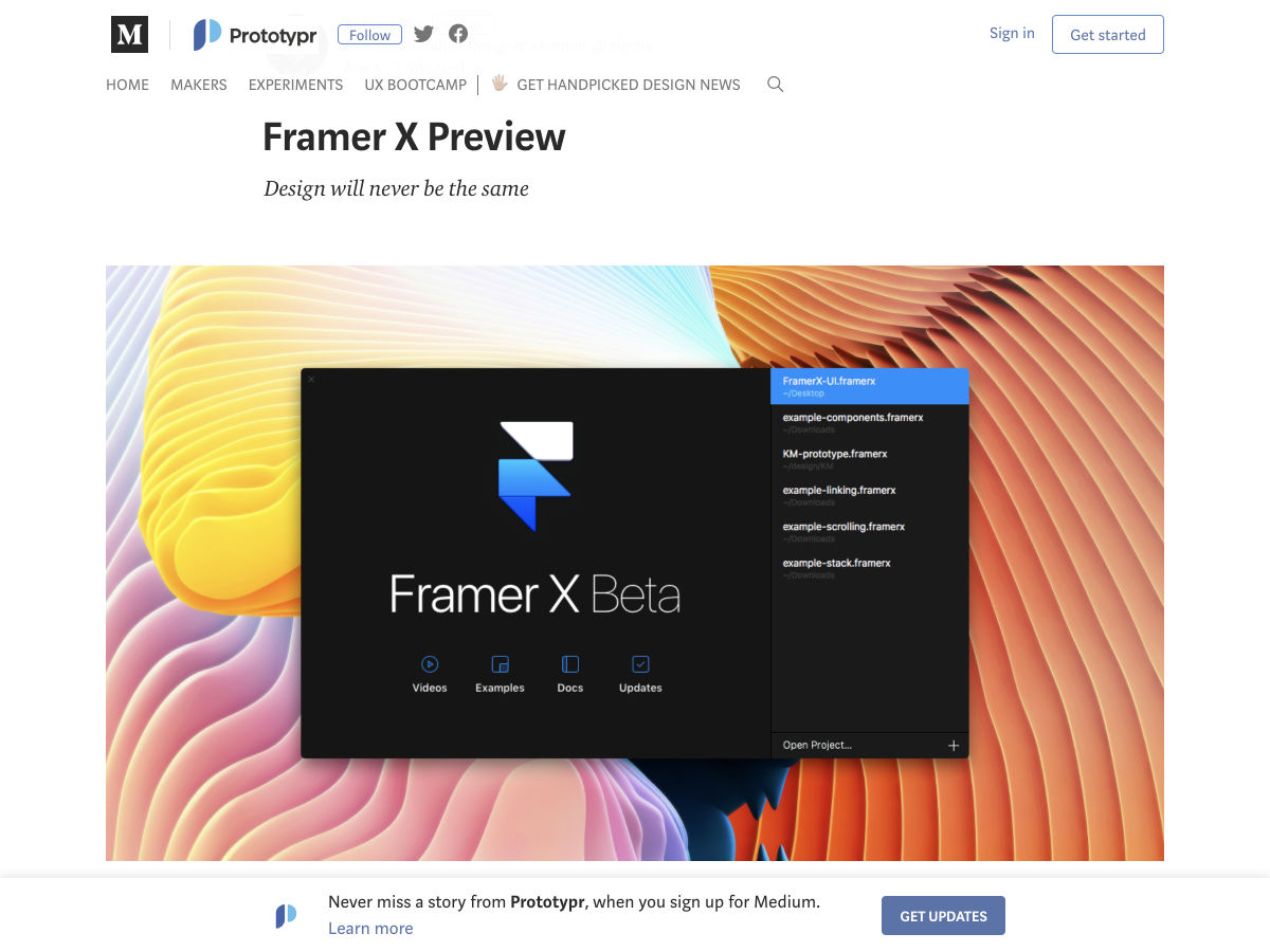 Popular design news of the week: August 6, 2018 - August 12, 2018 framer 3