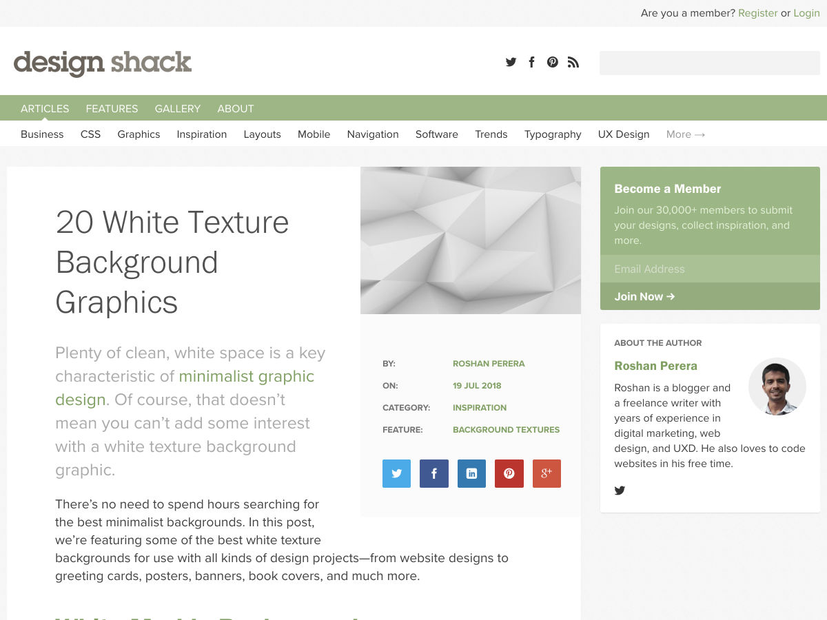 Popular design news of the week: July 23, 2018 - July 29, 2018 texture 1