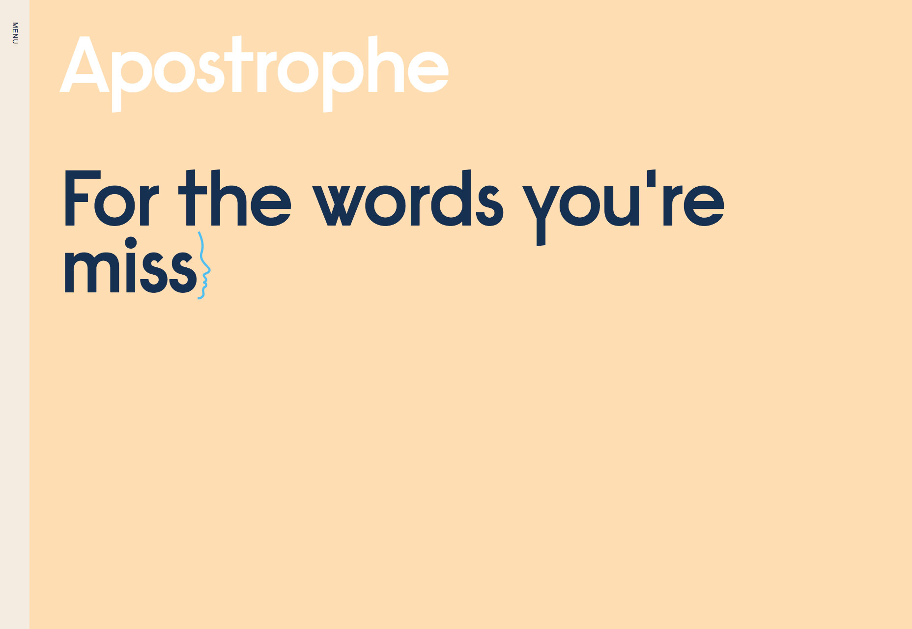 20 Freshest Web Designs, July 2018 apostrophe