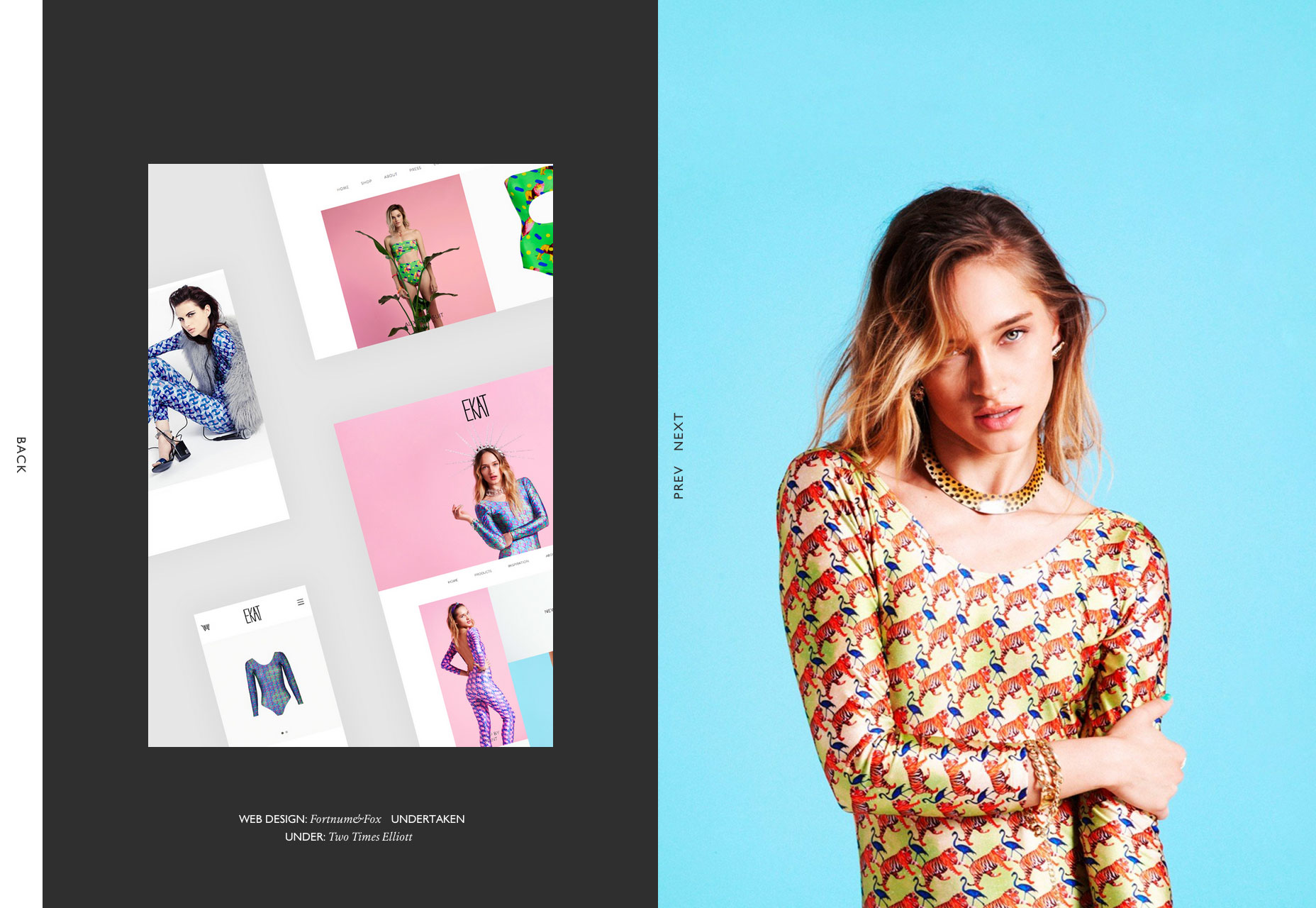 20 Freshest Web Designs, July 2018 fortnum-fox