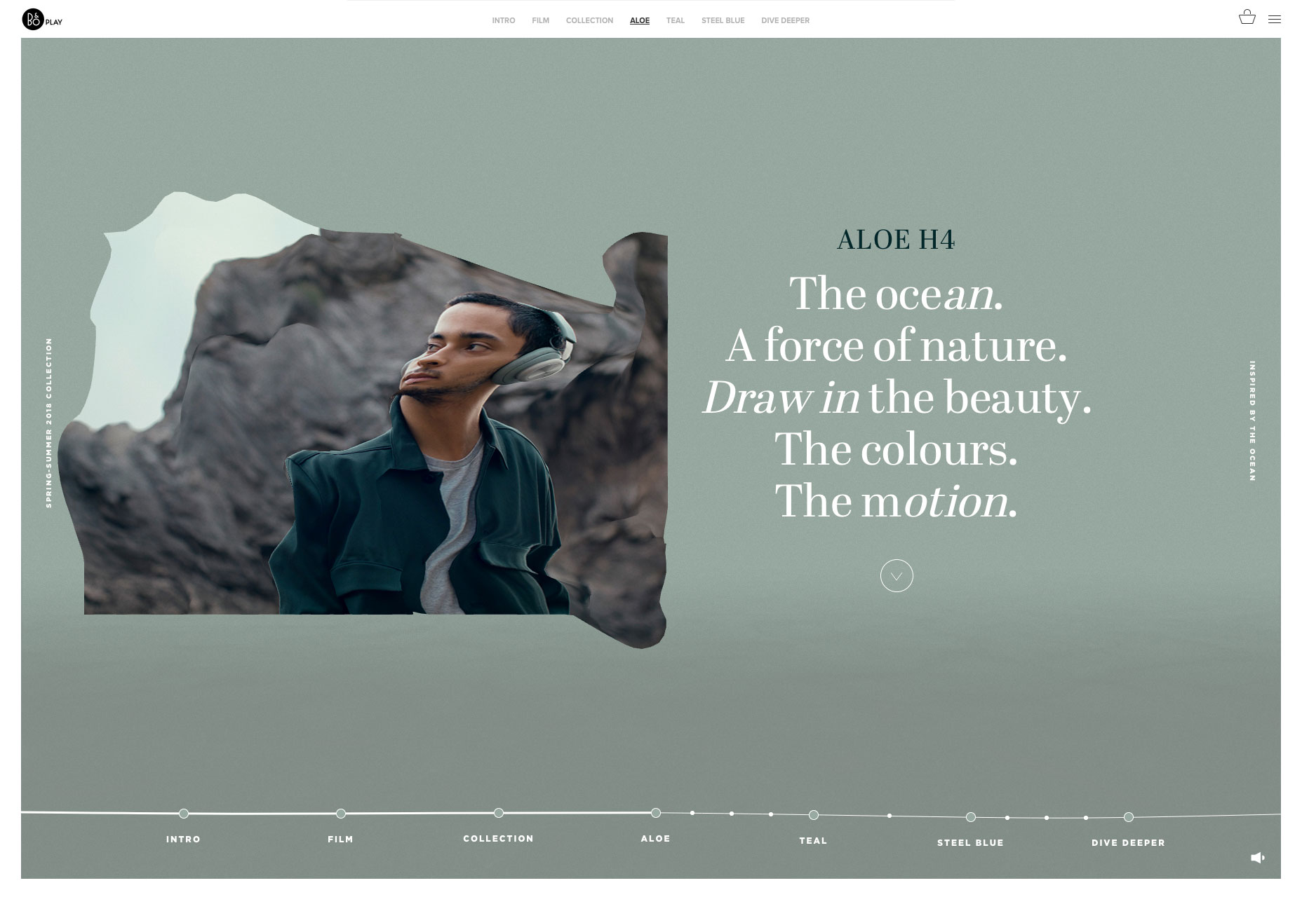 20 Freshest Web Designs, July 2018 bang-olufsen