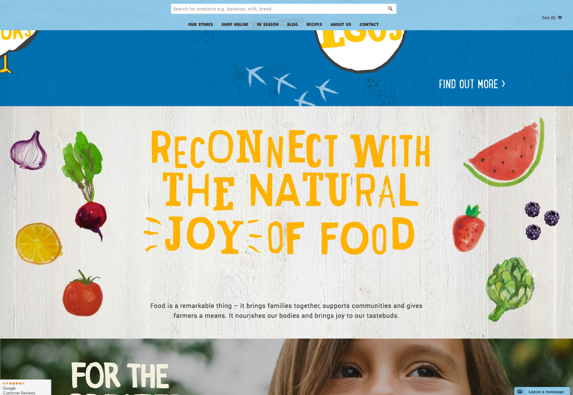 20 Freshest Web Designs, July 2018 harris-farm