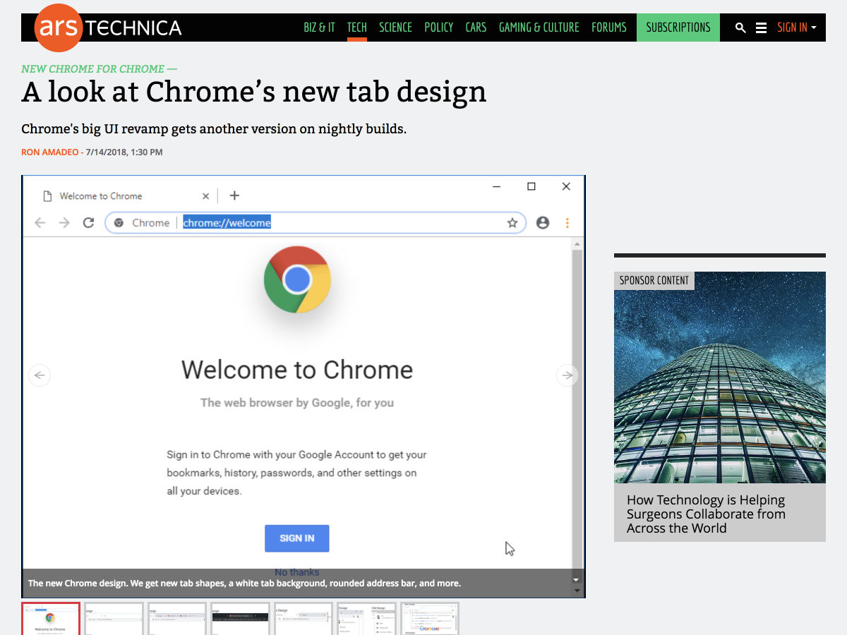 Popular design news of the week: July 16, 2018 - July 22, 2018 tab