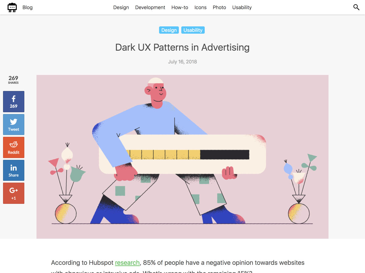 Popular design news of the week: July 16, 2018 - July 22, 2018 darkux 1
