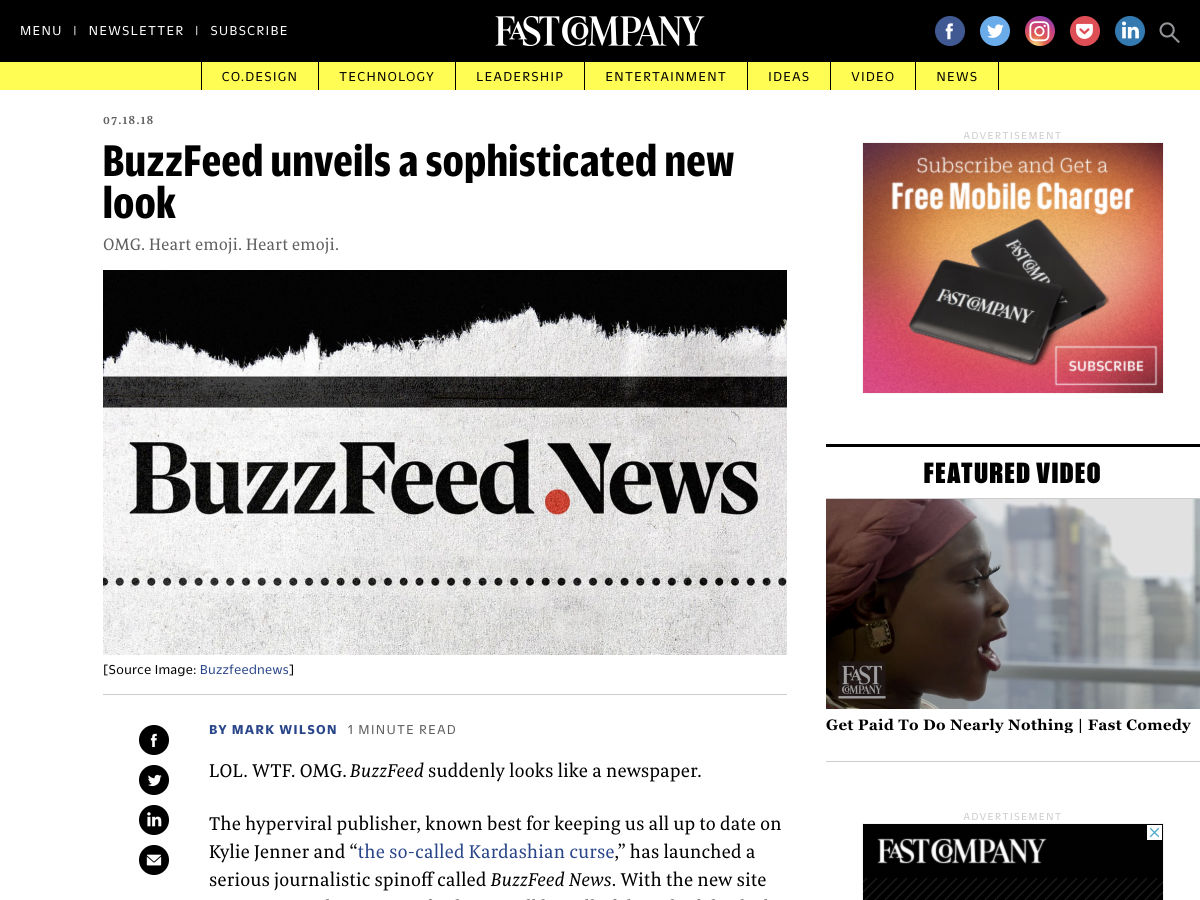 Popular design news of the week: July 16, 2018 - July 22, 2018 buzzfeed