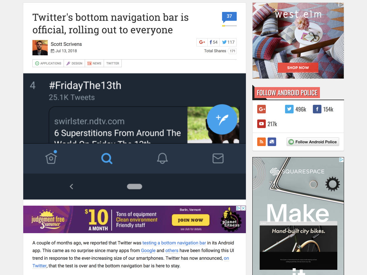 Popular design news of the week: July 16, 2018 - July 22, 2018 twitter