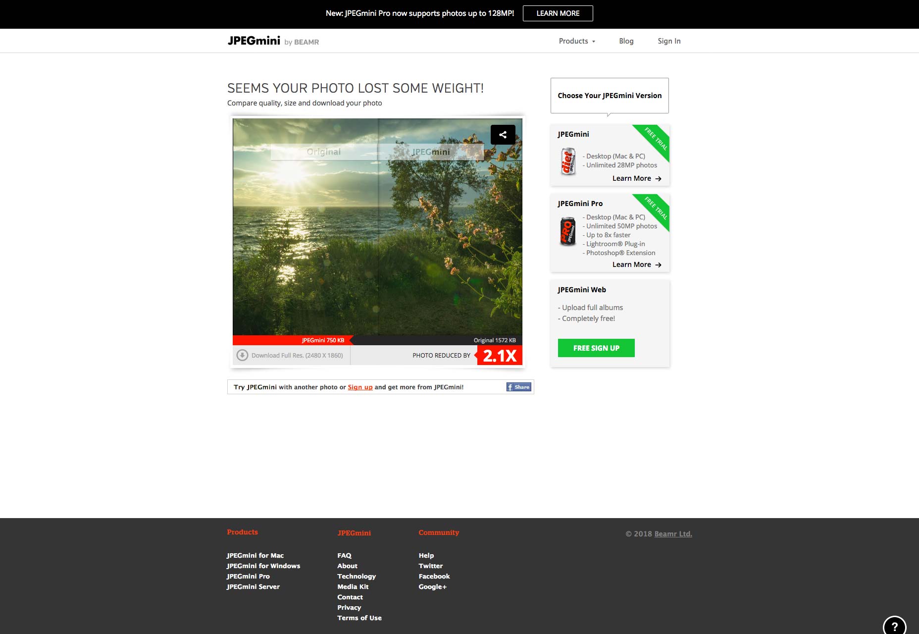 The Best Image Compression Tools for the Web jpegmini