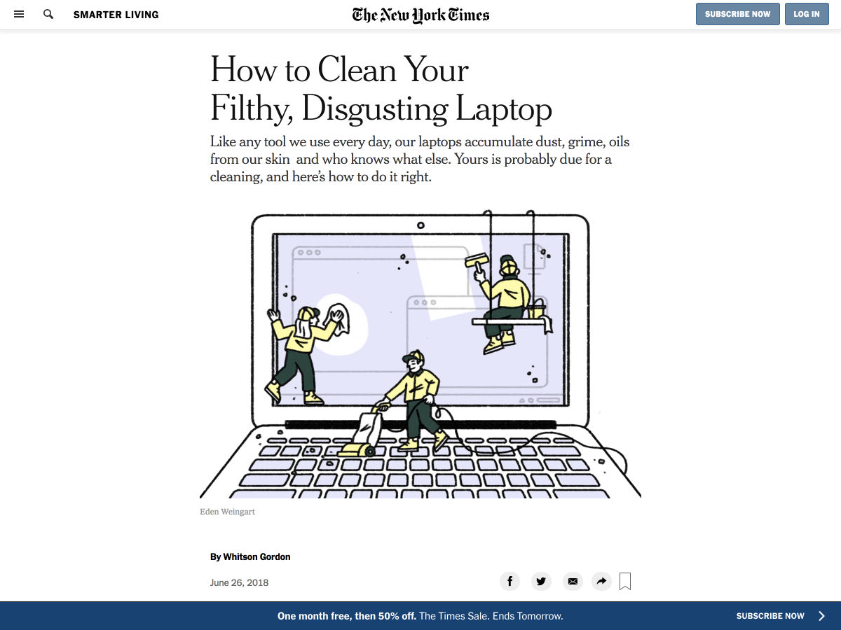 Popular design news of the week: June 25, 2018 - July 1, 2018 filthy