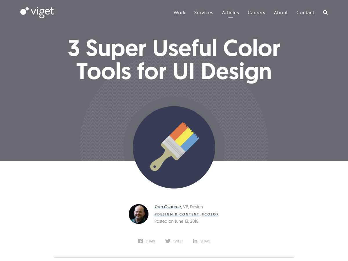 Popular design news of the week: June 11, 2018 - June 17, 2018 colortools 4