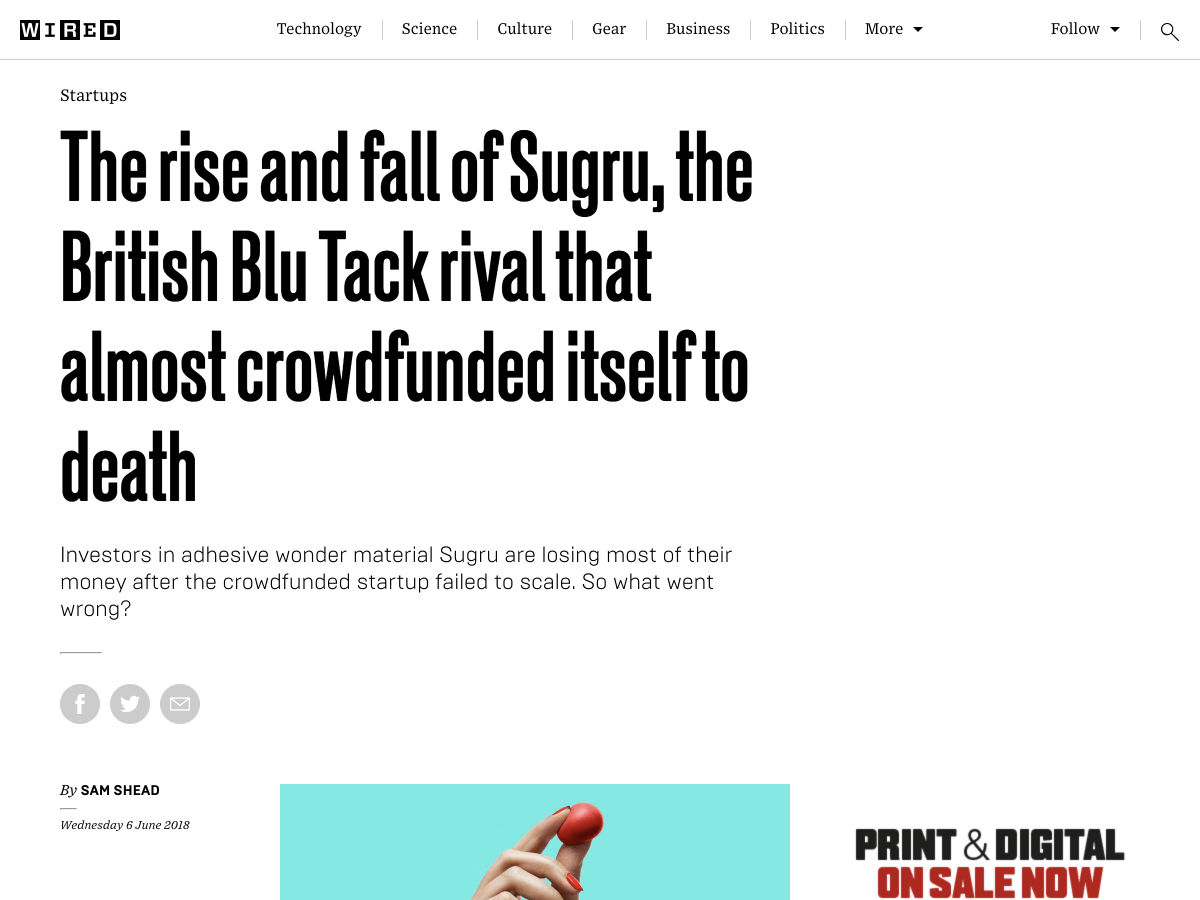 Popular design news of the week: June 11, 2018 - June 17, 2018 sugru