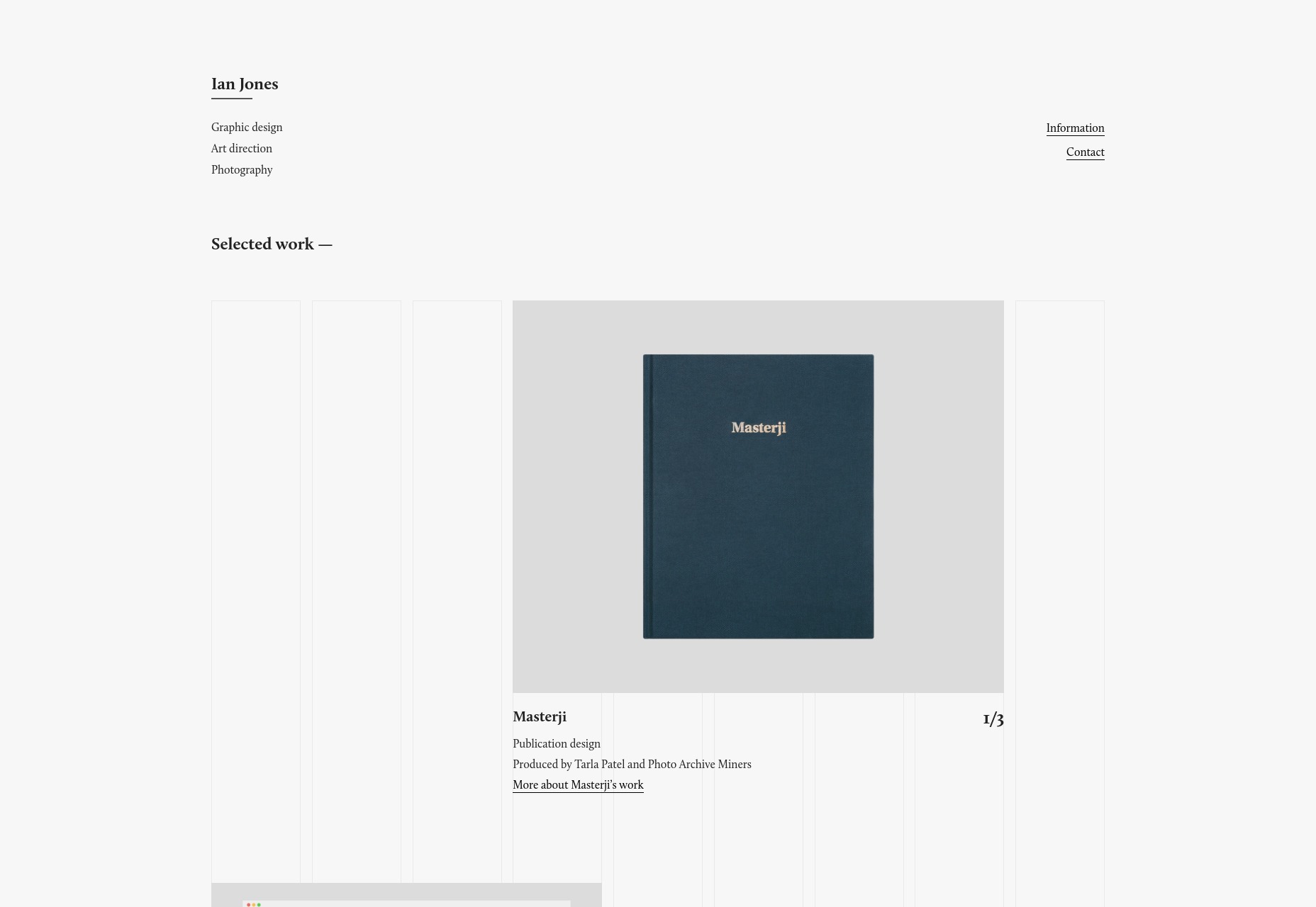20 Best New Portfolios, June 2018 18-Ian