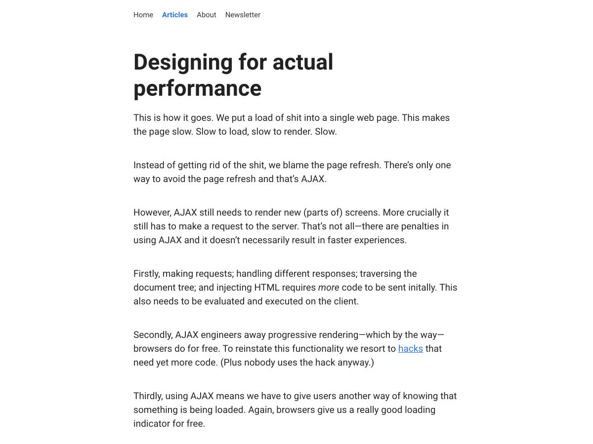 Popular design news of the week: May 28, 2018 - June 3, 2018 performance 1