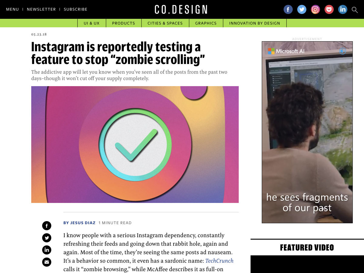 Popular design news of the week: May 28, 2018 - June 3, 2018 zombie 2