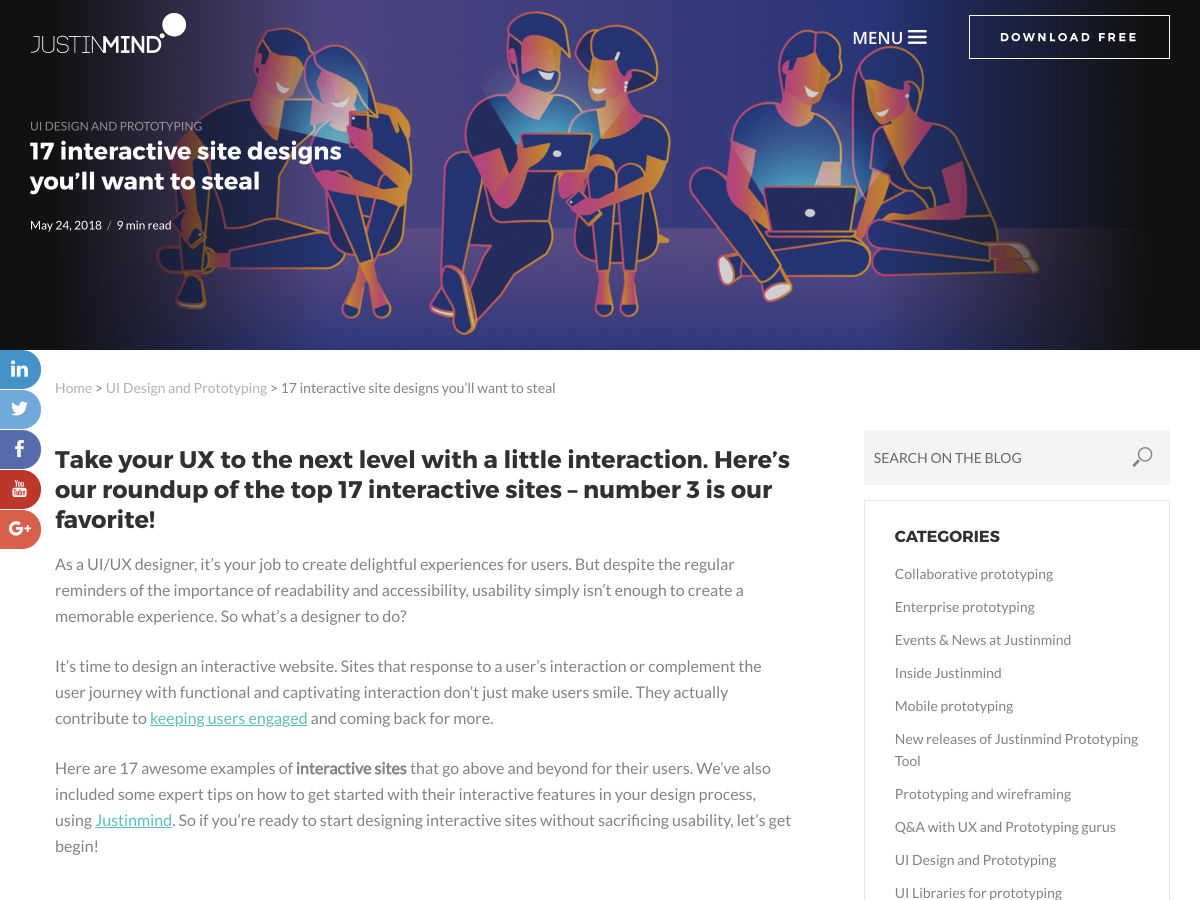 Popular design news of the week: May 28, 2018 - June 3, 2018 interactive 4