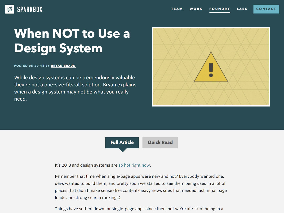Popular design news of the week: May 28, 2018 - June 3, 2018 systems 7