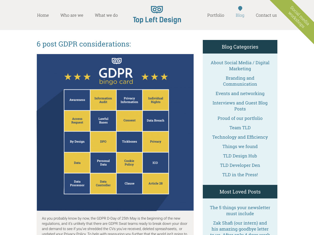 Popular design news of the week: May 21, 2018 - May 27, 2018 gdpr 3
