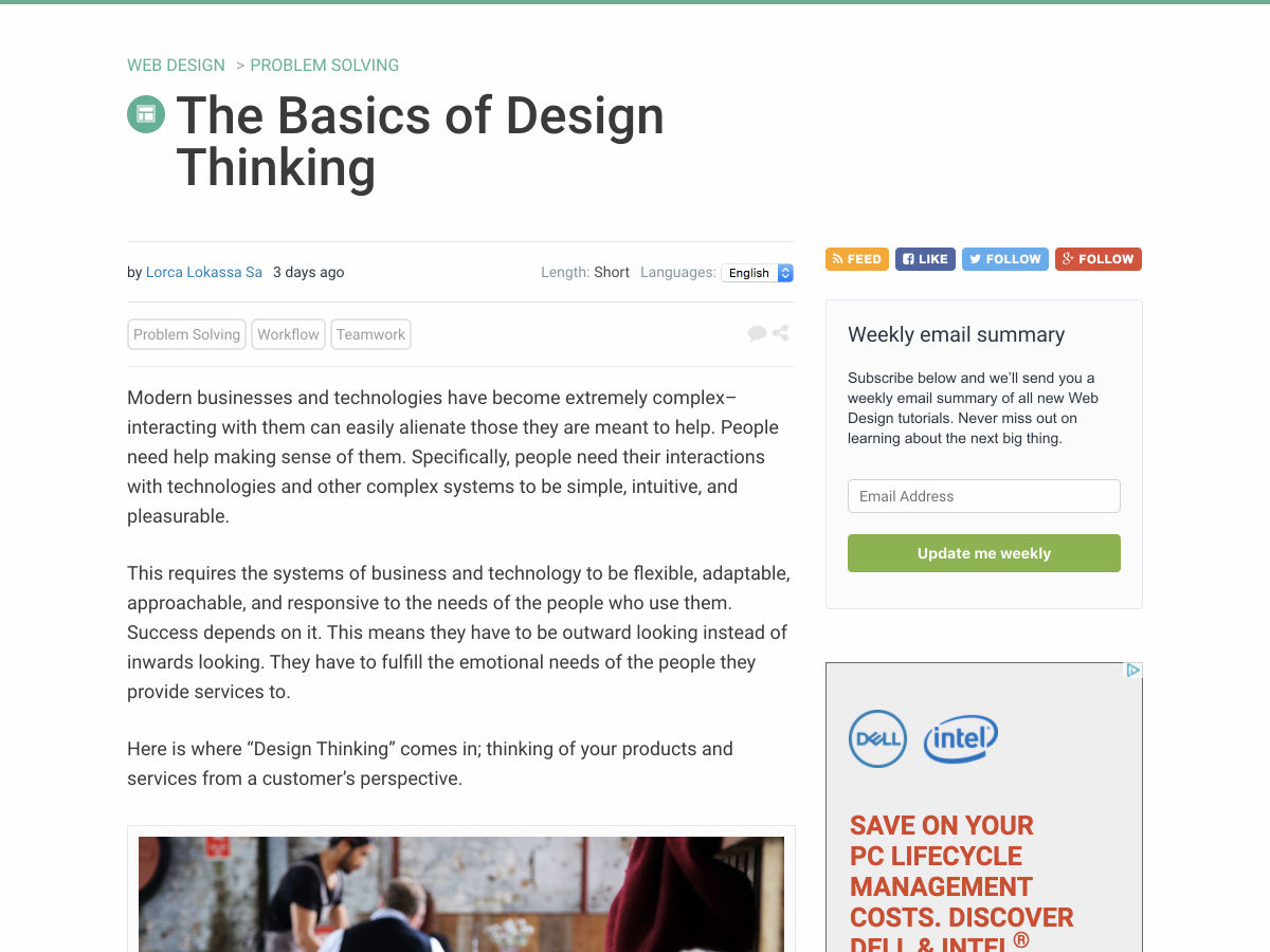 Popular design news of the week: May 21, 2018 - May 27, 2018 thinking 6