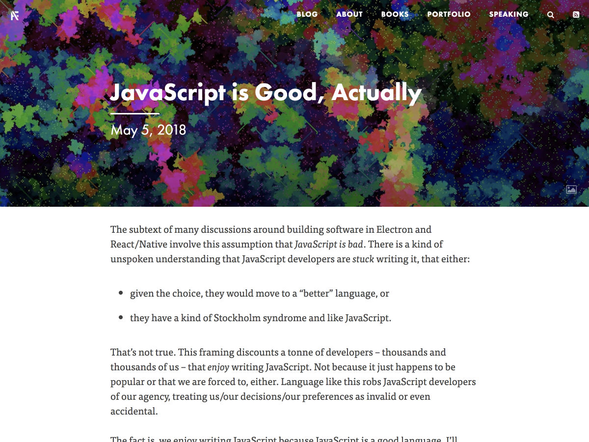 Popular design news of the week: May 14, 2018 - May 20, 2018 javascript 3