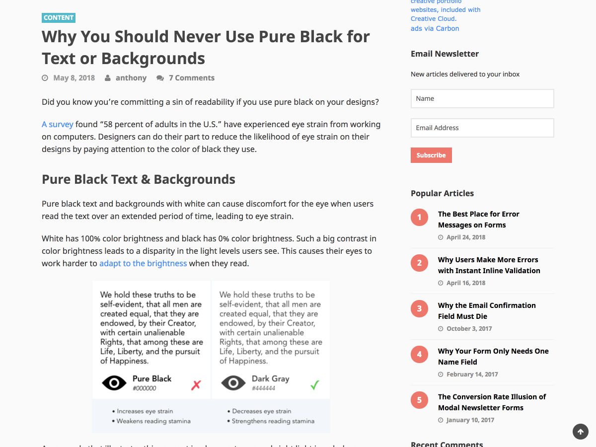 Popular design news of the week: May 7, 2018 - May 13, 2018 pureblack